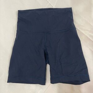 Lululemon navy biker shorts